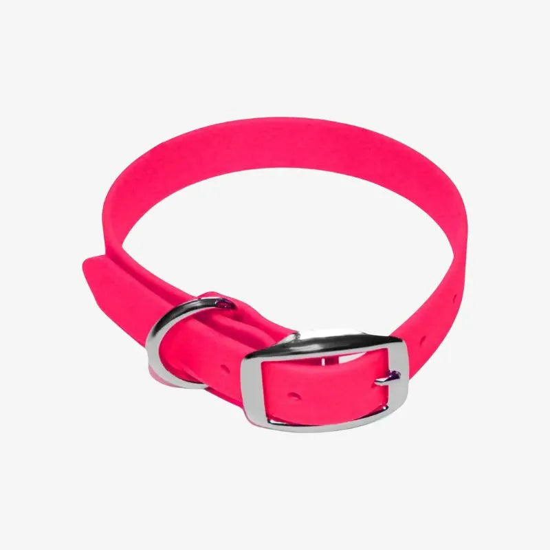 Collier rose fluo