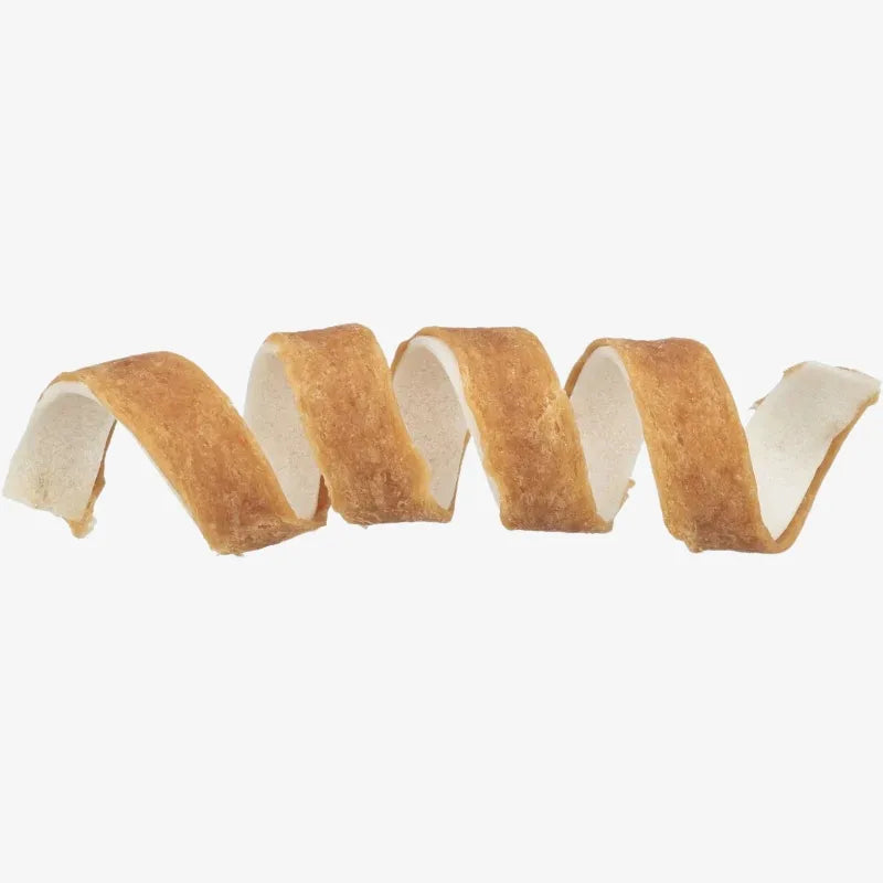 Lot de 10 Friandises DENTA FUN Duck Chewing Curl au Canard