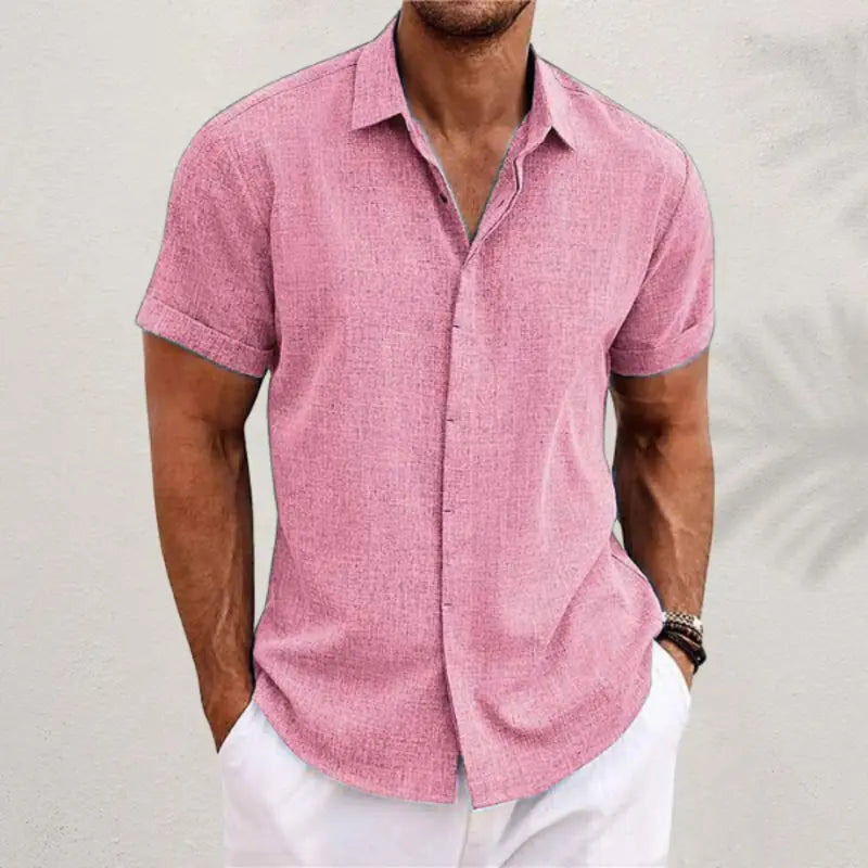 Lightweight Linen Shirt – BreezeFit™