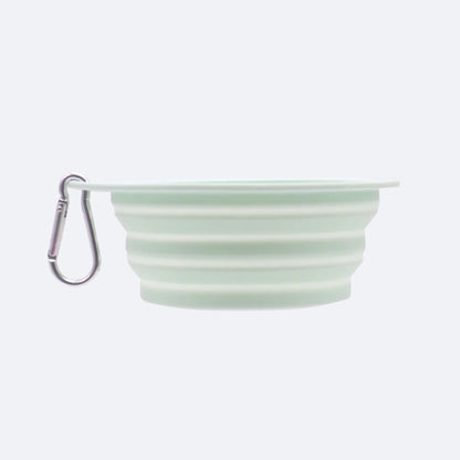 🥗 Gamelle Pliable de Voyage – Vert Menthe ou Jaune Soleil