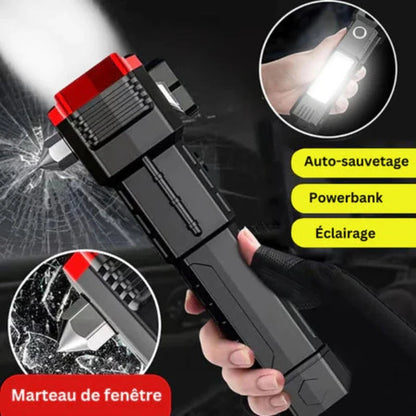 Lampe de poche 4-en-1 Ultra Lumineuse - Protectivo™