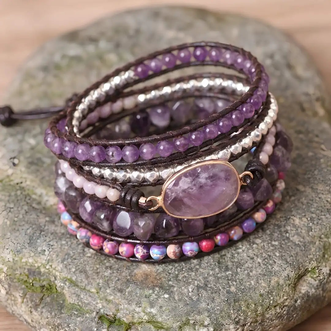 Amethyst bracelet