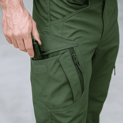 Men's Indestructible Waterproof Tactical Survival Pants - Hiking / Mountain / Nature