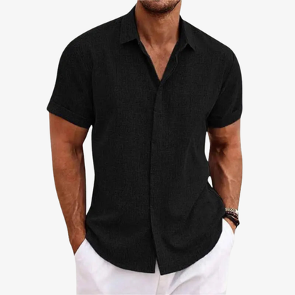 Chemise Légère en Lin – BreezeFit™