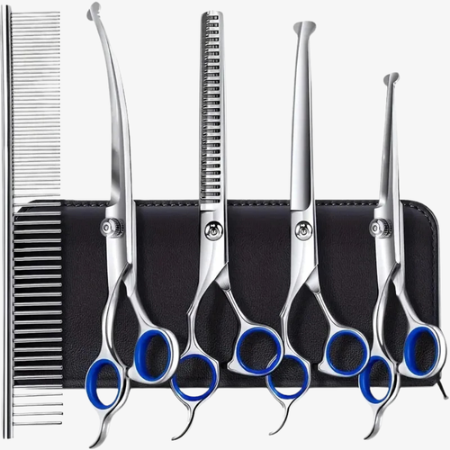 Professional Pet Grooming Scissors Kit