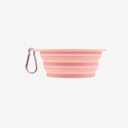 🥗 Gamelle Pliable de Voyage – Rose Pastel ou Mauve Doux