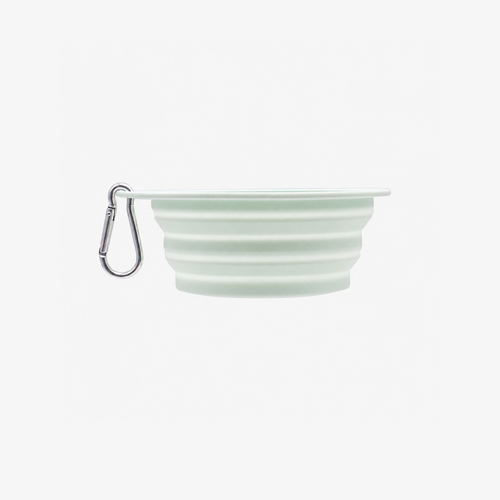 🥗 Gamelle Pliable de Voyage – Vert Menthe ou Jaune Soleil