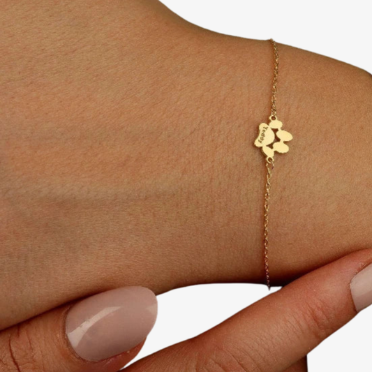 Bracelet Patte (+ Gravure Offerte) - MaPatte™