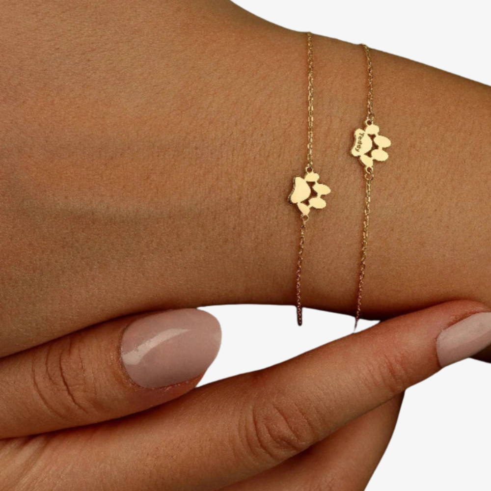 Bracelet Patte (+ Gravure Offerte) - MaPatte™