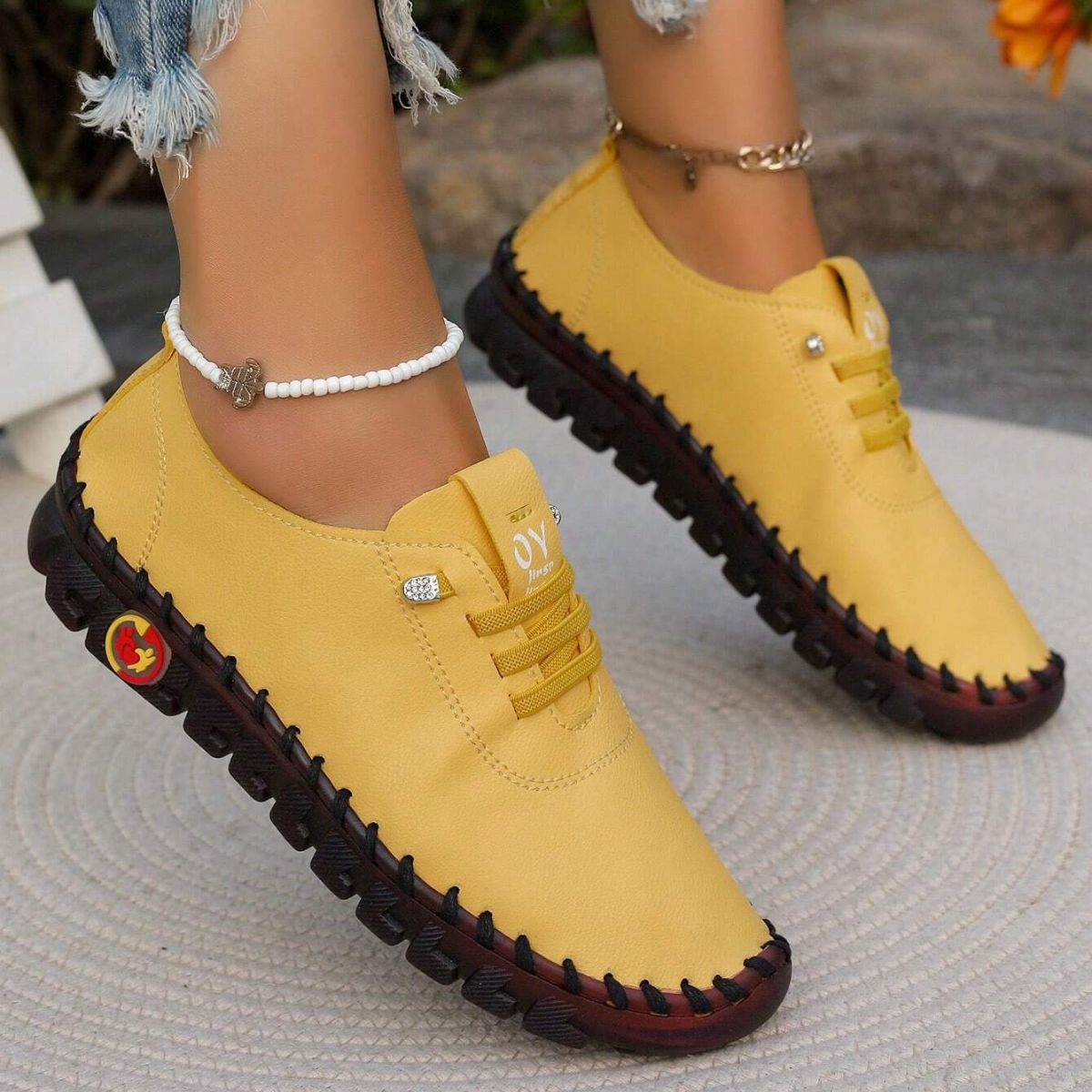 Maya - Lightweight Non-Slip Leather Shoes